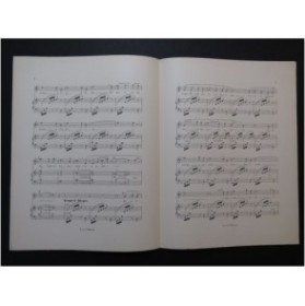 MASSENET Jules Pensée de Printemps Chant Piano 1893