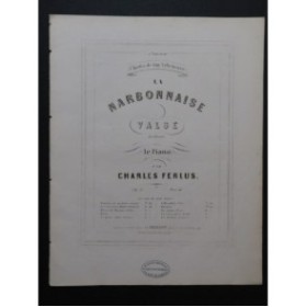 FERLUS Charles La Narbonnaise Piano ca1860