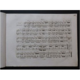 MUSARD Quadrille de Contredanses No 2 Piano 4 mains ca1830
