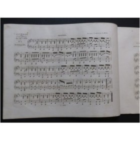 MUSARD Quadrille de Contredanses No 2 Piano 4 mains ca1830