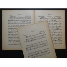 TENAGLIA A. F. Aria Piano Violon ou Violoncelle