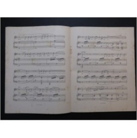 MASSENET Jules Les Amoureuses sont des Folles... Chant Piano 1902