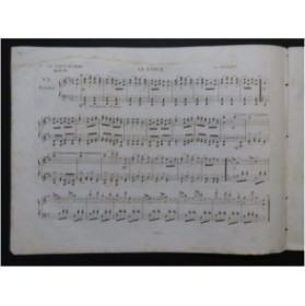 JULLIEN Louis La St Hubert scène de chasse Piano ca1835