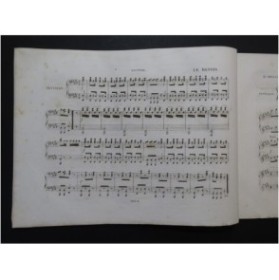MUSARD Le Danois Quadrille Piano 4 mains ca1840
