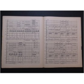 WAGNER Richard Le Vaisseau Fantôme Choeur des Fileuses  Chant Orchestre ca1890