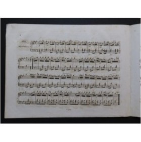 MUSARD Le Domino noir Piano ca1837