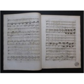 CHERUBINI Luigi Trio d'Iphigénie en Aulide Chant Piano ca1820