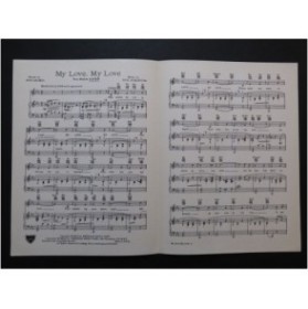 ACQUAVIVA Nick My Love, My Love Chant Piano 1953
