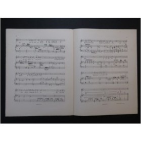 TSCHAÏKOWSKY P. Le Soir Chant Piano ca1897