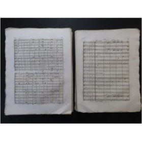 BALFE M. W. Le Puits d'Amour Opéra Orchestre ca1845