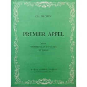 BROWN Charles Premier Appel Trompette Piano 1963