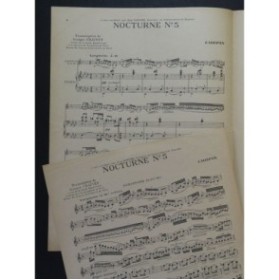 CHOPIN Nocturne No 5 Saxophone Piano