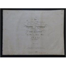 MUSARD Le Postillon de Lonjumeau Quadrille No 1 Piano 4 mains ca1840