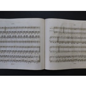 MUSARD Le Postillon de Lonjumeau Quadrille No 1 Piano 4 mains ca1840