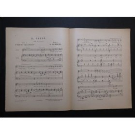 BEMBERG H. Il Passa Chant Piano 1896