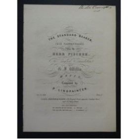 LINDPAINTER P. The Standard Bearer Chant Piano ca1840