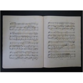 WIDOR Ch. M. Sérénade Italienne Chant Piano 1902