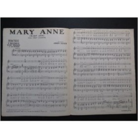 SILVER Abner Mary Anne Chant Piano 1929