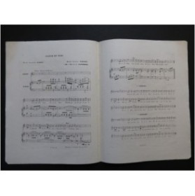 PATUREL Eugène Fleur du Pays Chant Piano ca1852