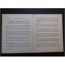 CARLTON Harry Ah I Morgon Kväll Piano 1913
