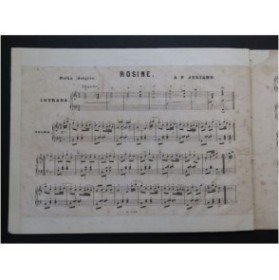 JULIANO A. P. Rosine Piano ca1860