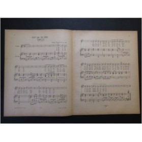 THOMMESSEN Reidar Sov Nu Du Lille Chant Piano ca1910