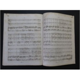 ROSSINI Les Folies Amoureuses Opéra No 4 Chant Piano ca1825
