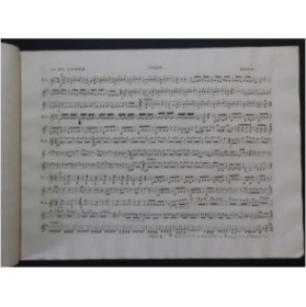 BOSISIO Le Roi d'Yvetot Piano Violon Flûte Flageolet Piston ca1845