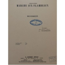 MEYERBEER G. Marche aux Flambeaux No 3 Orchestre