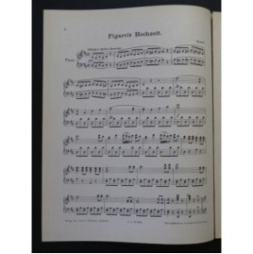 MOZART W. A. Figaro's Hochzeit Potpourri Piano