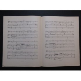 MISSA Edmond L'Ame des Roses Chant Piano 1899
