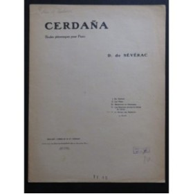 DE SÉVÉRAC Déodat Le Retour des Muletiers Piano 1948
