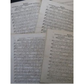 MENDELSSOHN Paulus Oratorio Chant 1836