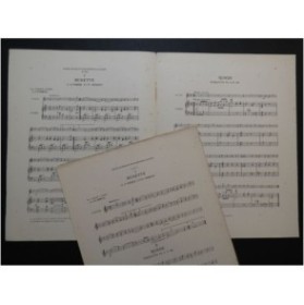 MONTEL F. G. Musette et Ronde Violon Piano