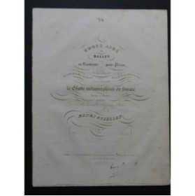 ROSELLEN Henri La Fête chinoise Piano ca1840