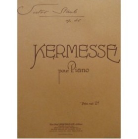 STAUB Victor Kermesse Piano 1912