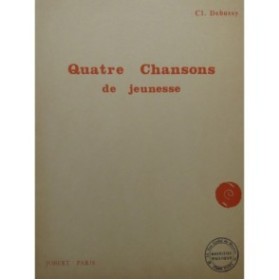 DEBUSSY Claude Pantomine Chant Piano
