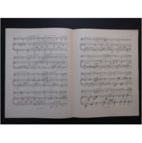 BLOCKX Jan Serenade de Milenka Chant Piano 1898