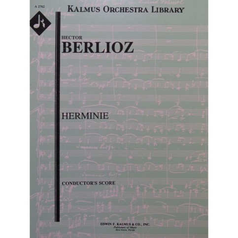 BERLIOZ Hector Herminie Conducteur Orchestre