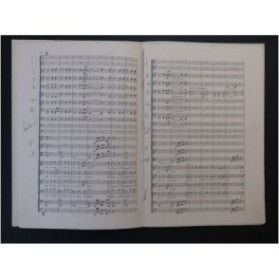 SCHUMANN Robert Les Bohémiens Orchestre ca1895