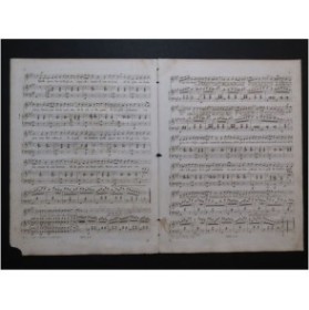 PANSERON Auguste Laissez-moi valser avec eux Chant Piano ca1830