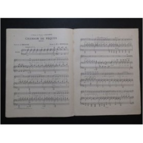 DE ROFFIGNAC H. Chanson de Pâques Chant Piano