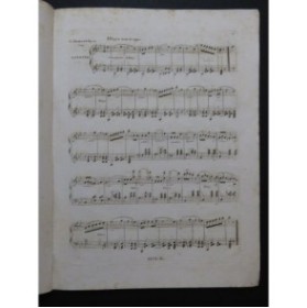 DÉJAZET Jules Rondino Piano ca1835