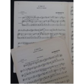 DESMARETS Henri Circé Gavotte et Bourrée Hautbois Piano 1947