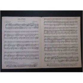 HENNION B. Aline Chant Piano 1923