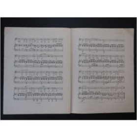 FISCHHOF Robert Sur la route Chant Piano 1891