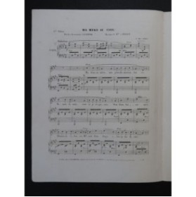 PUGET Loïsa Ma Mère au Ciel Chant Piano ca1840