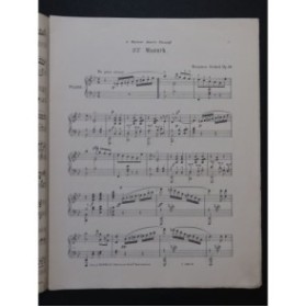 GODARD Benjamin Mazurk No 2 Piano ca1880
