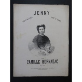 BERNADAC Camille Jenny Piano ca1860