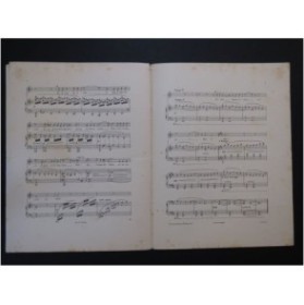 HUË Georges Mer Grise Chant Piano 1904